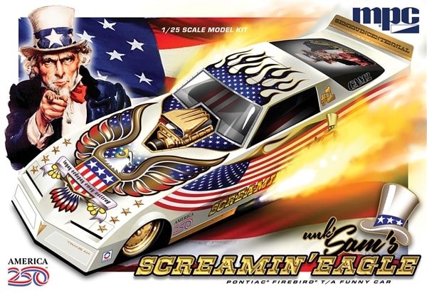 Firebird Funny Car Screamin' Eagle 250th USA Anniversary