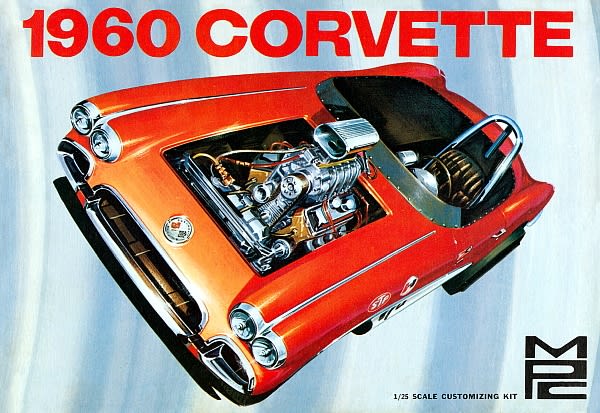 1960 Chevy Corvette (6 'n 1)  (1/25) (fs)