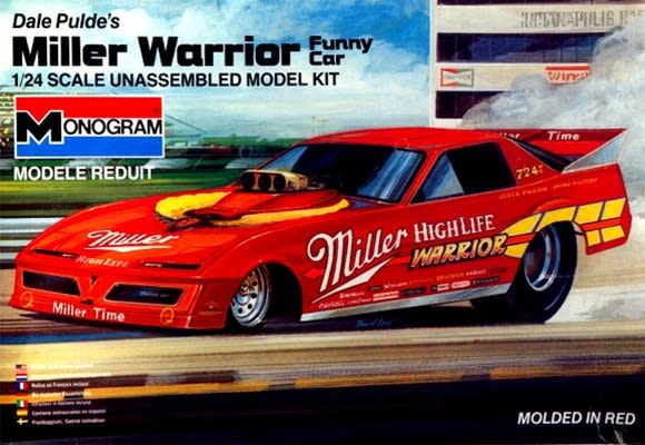 1985 Pontiac Trans Am Funny Car 'Miller Warrior' driven by Dan