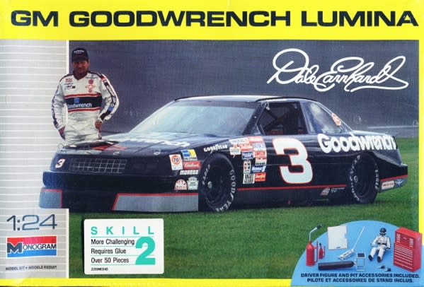 1990 Chevy Lumina 'Goodwrench' #3 Dale Earnhardt with Driver and