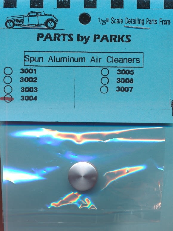 Air Cleaner 9/16 x 7/32  (1/25 & 1/24)