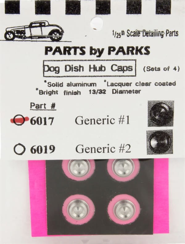 Dog Dish Hubcaps Generic #1 (set of 4) (1/25 & 1/24)