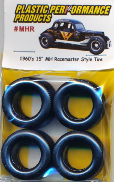 1960's and 70's 15" MH Racemaster Asphalt Modified Tires (set of 4)