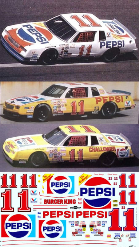 1983 #11 Pepsi Darrell Waltrip (1/25)