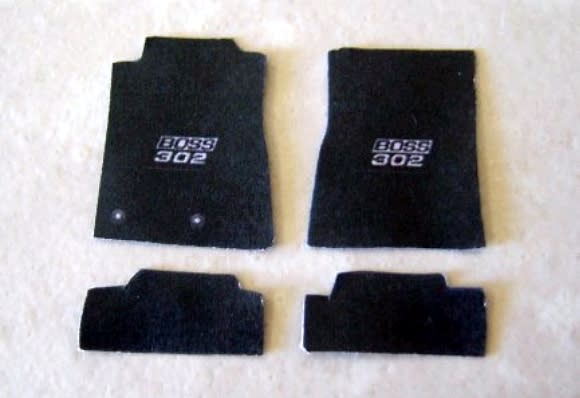 Mustang Boss Car Mat Set (1/25)