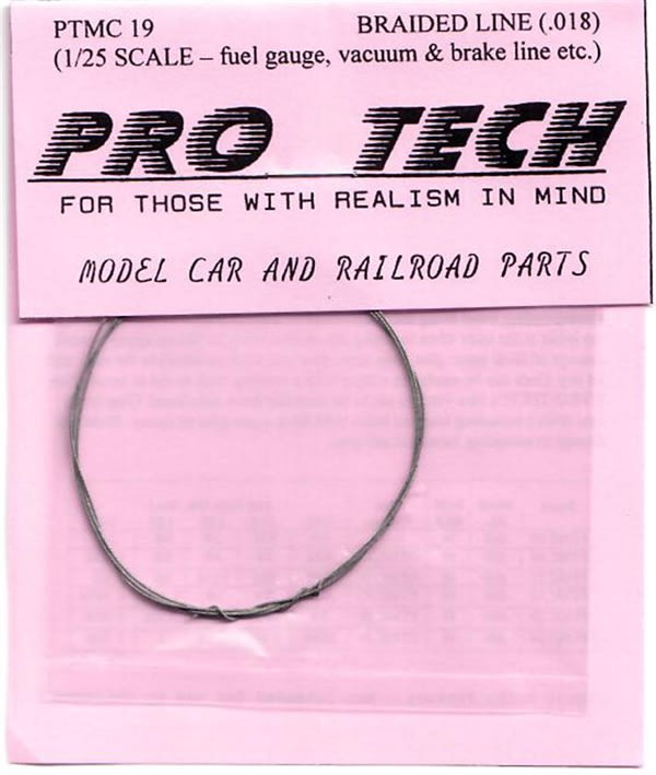 Pro Tech Braided Line .018