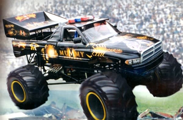 Mummy Returns Dodge Monster Truck (1/25) (fs) Die-cast kit