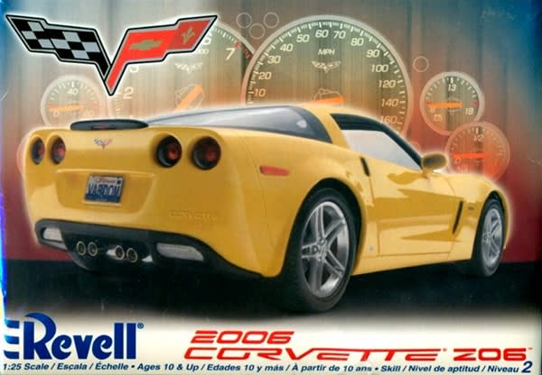 自動車 Revell Corvette C6-R 1:25 2006 RAG07396 - Revell - 1/25 Corvette C6-R 2006 Le Mans Winner