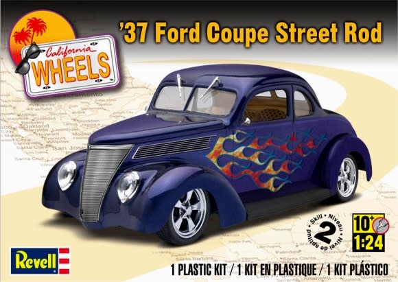 1937 Ford Coupe Street Rod (1/24) (fs)