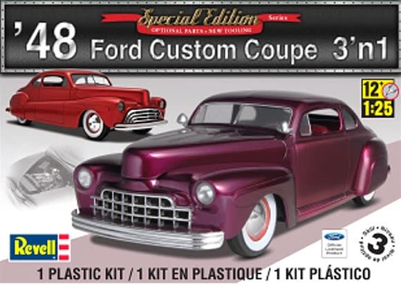 1948 Ford Custom Coupe (3 'n 1) (1/25) (fs)