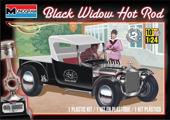 1927 Ford "Black Widow" Hot Rod (1/24) (fs)