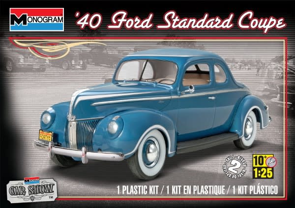 1940 Ford Standard Coupe (1/25) (fs)
