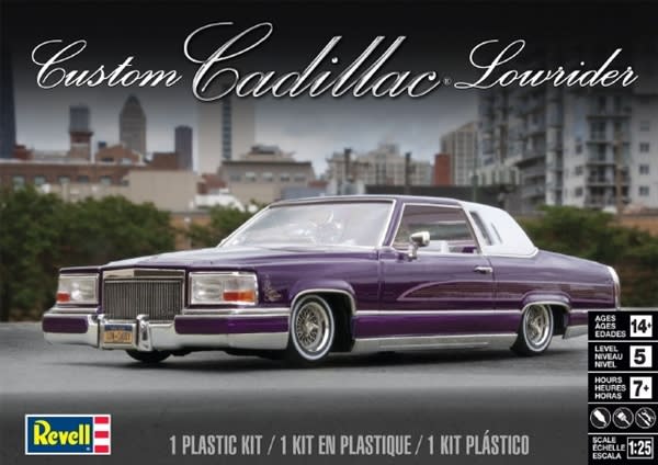 Revell 1/25 Custom Cadillac Lowrider 新品 Amazon.com: Revell Custom Cadillac Lowrider Plastic Model