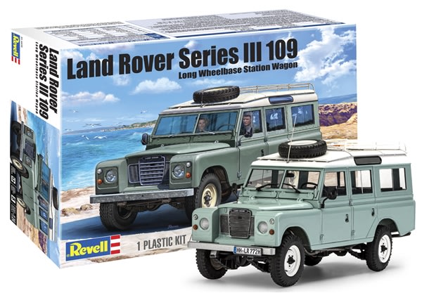 Land Rover Series III 109 LWB Station Wagon Revell USA Version (1/24) (fs)