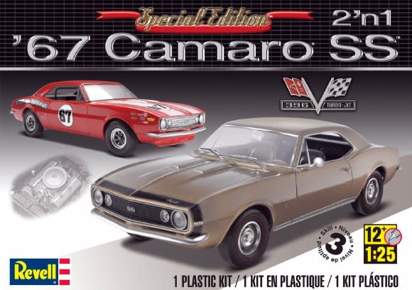 1967 Camaro SS (2 'n 1) (1/25) (fs)
