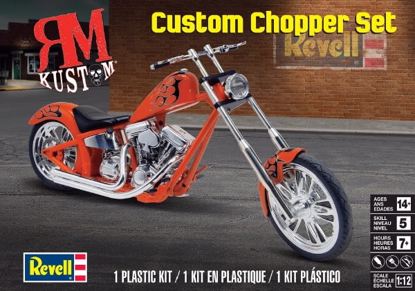 Miniature Moto Honda Shadow Custom – Die-cast 1:9 – Rouge – Occasion