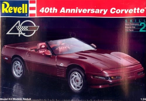 1993 Chevy Corvette "40th Anniversary" (1/25) (fs)