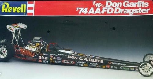 ☆【未開封】レベル・Don Garlits '74 Dragster 1/25 Revell Don Garlits 1974 Rear Engine Top Fuel Dragster