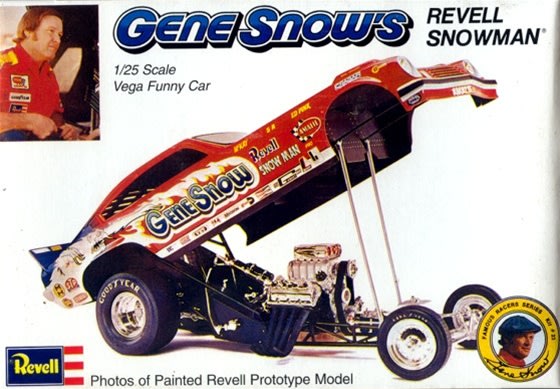 1974 Gene Snow's "Snowman" Vega Funny Car (1/25) (fs)