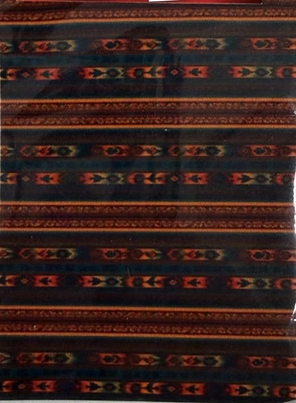 Mexican Striped Blanket Zig Zag Fabric
