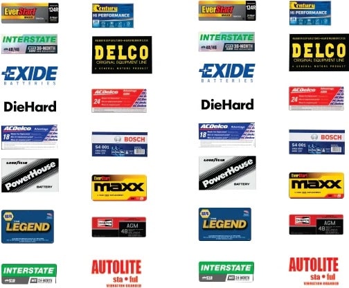 Battery Decal Sheet