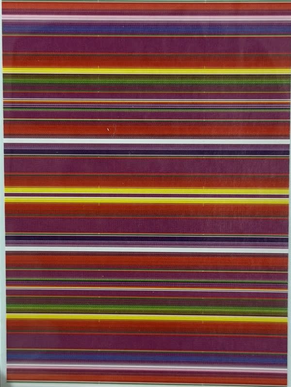 Mexican Striped Blanket Bright Decal