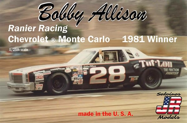 Bobby Allisonâ€™s #28 "Ranier Racing Tuf-Lon" Chevrolet Monte Carlo 1981 Winner (1/25) (fs)