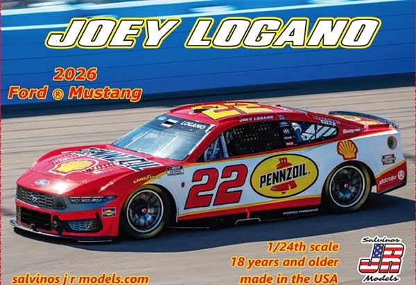 Joey Logano 2026 Ford Mustang 22