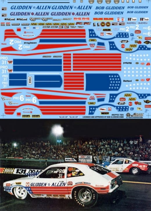 Bob Gliddenâ€™s Stars & Stripes Pinto Pro Stock (1/25) <br><span style="color: rgb(255, 0, 0);">(1 of 250 Limited Reissue)</span>