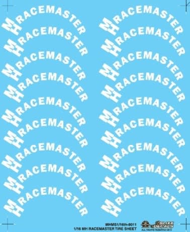MH Racemaster Tire Mini Decal Sheet (1/16)