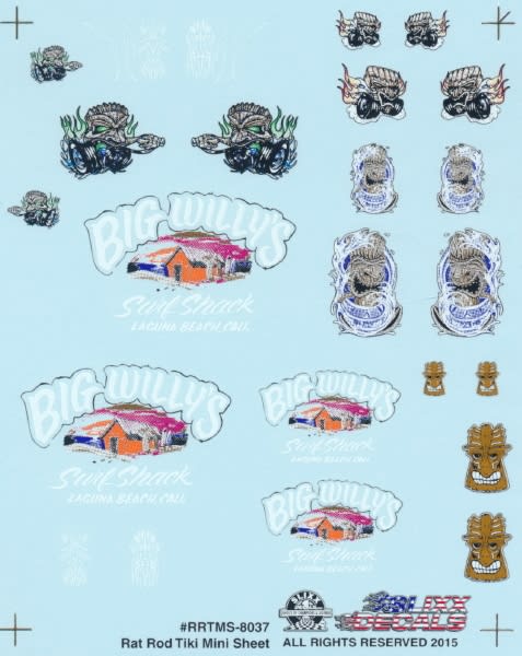 Rat Rod Tiki Mini Sheet (1/25)