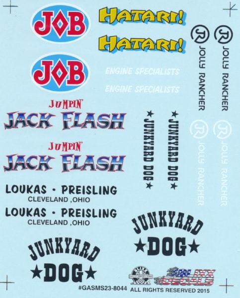 Gasser Mini Sheet #23 (1/25)