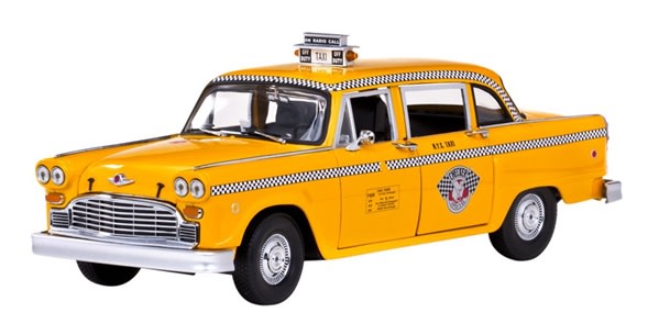 No135ミニカー1/18箱あ1981 New York Checker Cab No135ミニカー1/18箱あ1981 New York Checker Cab