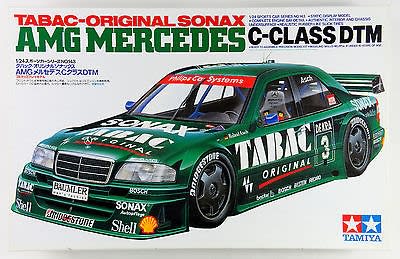 タミヤ タバック オリジナル ソナックス AMG メルセデス Cクラス DTM TAMIYA 1/24 #143 Sports Car Series TABAC ORIGINAL SONAX AMG