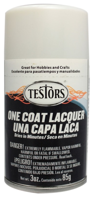 One Coat Spray White Lightning Lacquer (3 oz)