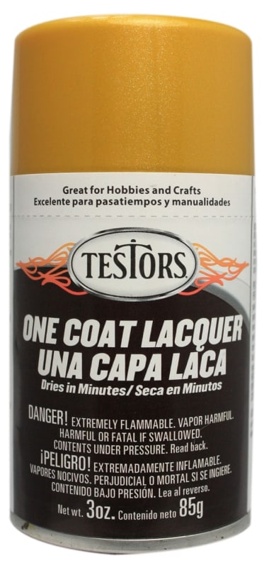 One Coat Spray Inca Gold Lacquer (3 oz)
