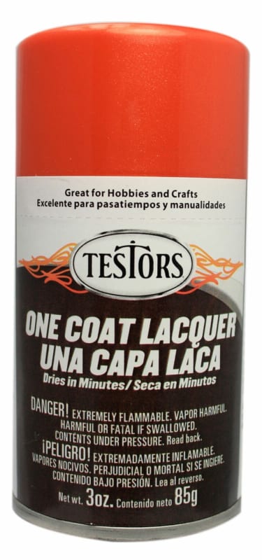 One Coat Spray Flaming Orange Lacquer (3 oz)