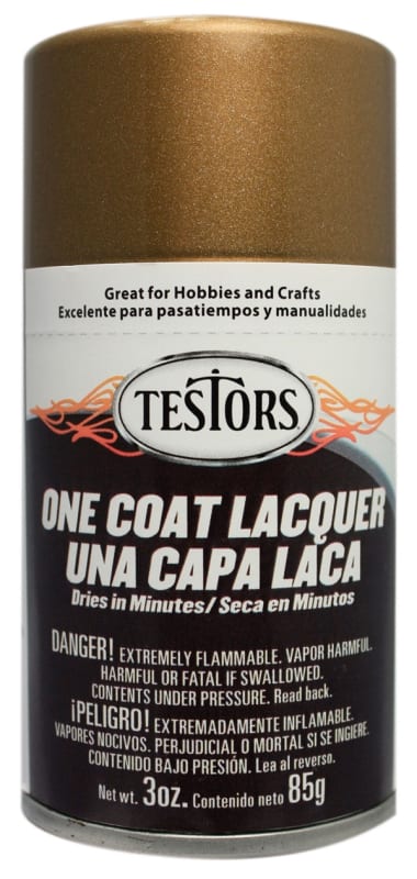 One Coat Spray Bronze Lacquer (3 oz)