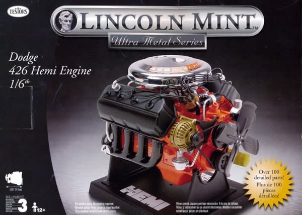 Dodge 426 Hemi Engine 'Lincoln Mint Ultras Metal Series' (1/6) (fs)