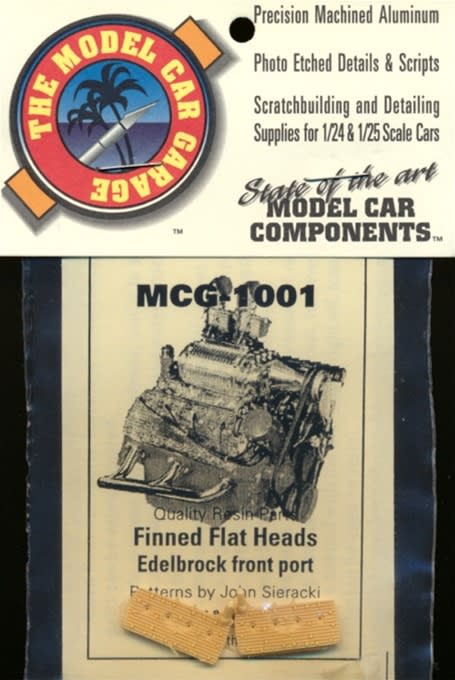 Finned Flat Heads, Edelbrock Front Port 1/25 & 1/24