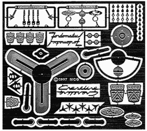 1953 Ford Detail set for AMT and Lindberg kits