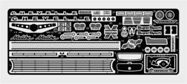 1966 Chevelle Detail set for Lindberg kit
