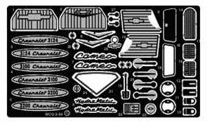 1957 Chevy Cameo Pickup Detail set for AMT kits