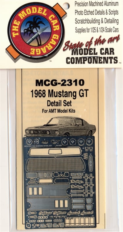 1968 Ford Mustang GT Detail Set