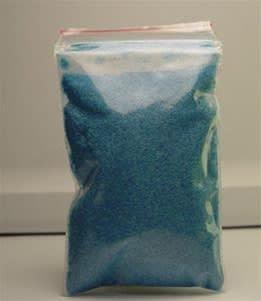 Ligtht Blue short fiber Interior/Carpet Flocking