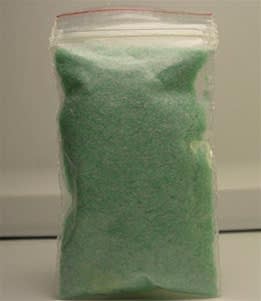 Pea Green short fiber Interior/Carpet Flocking
