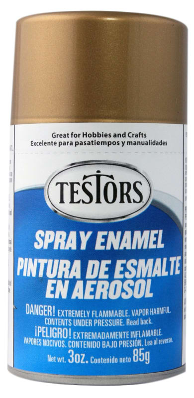 Metallic Gold Spray Enamel (3 oz)