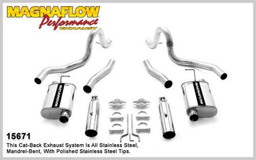 Magnaflow 99-04 Mustang GT 4.6L Cat Back Kit Street Series