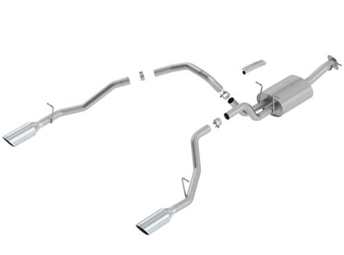 Borla ATAK Catback Exhaust System w/ 5" Polished Tips for 2019-2021 Ram 1500 5.7L Hemi