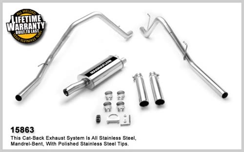 Magnaflow Catback Exhaust 04-05 Ram 1500 5.7L Hemi Dual Rear Exit